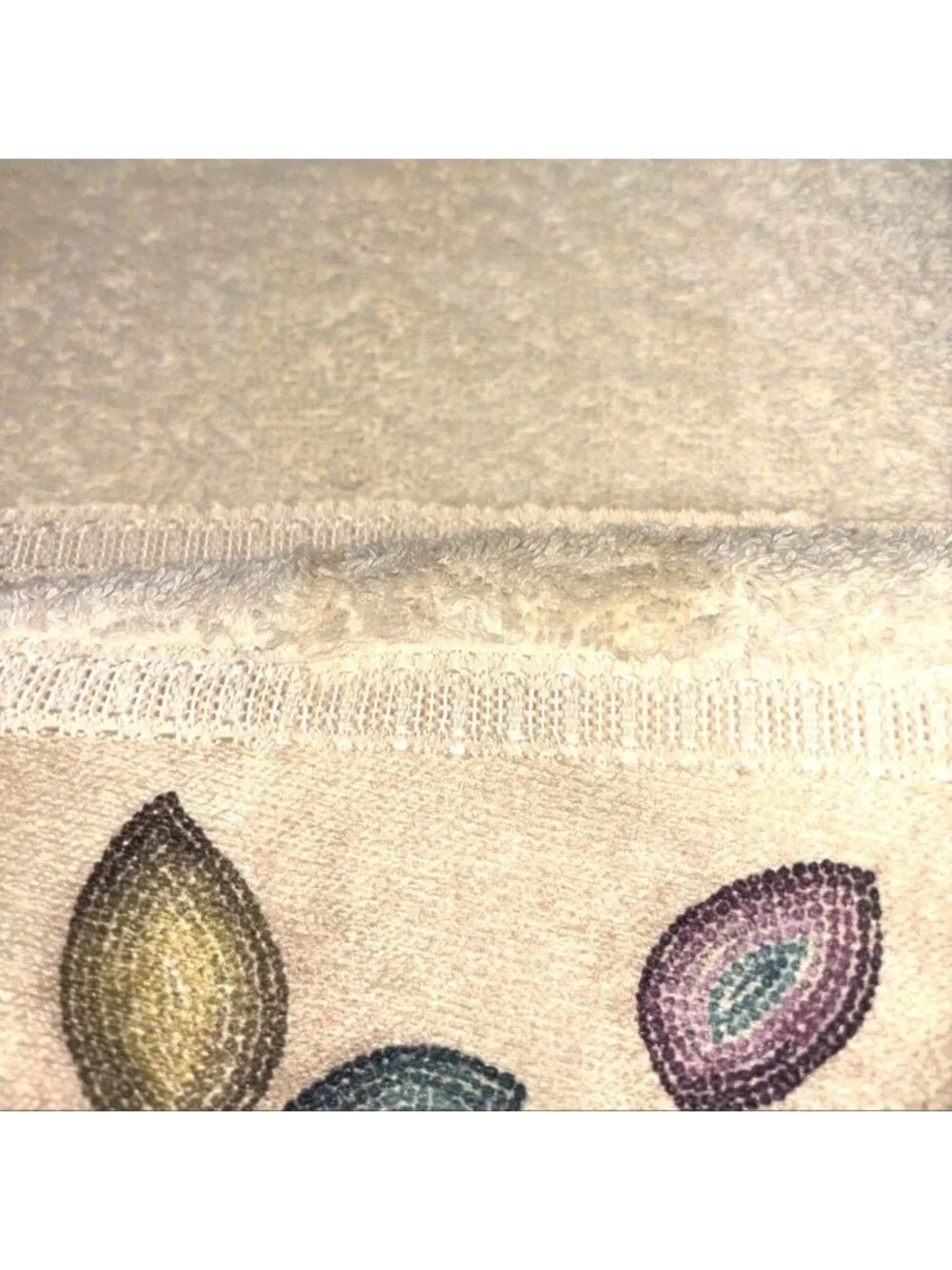 Croscill Mosaic Leaves Hand Towel  Decorative Accent For Bathroom  Kitchen